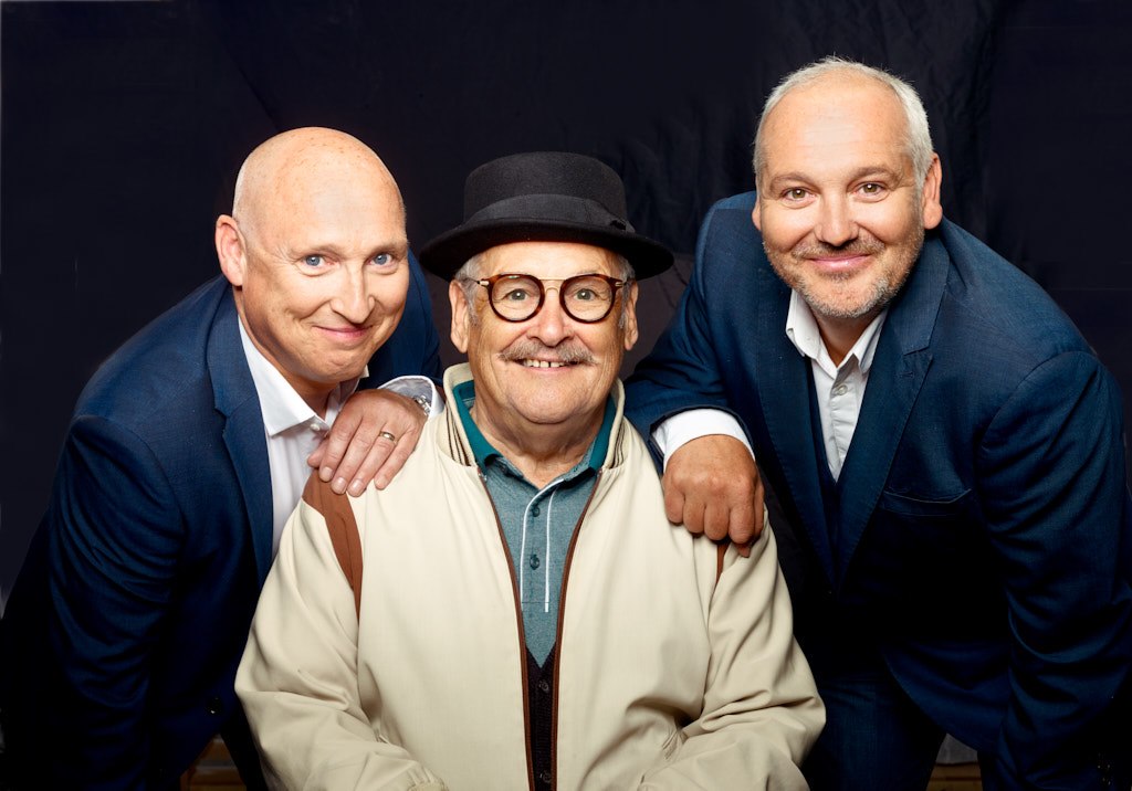 Bobby Ball, and his sons Rob and Darren