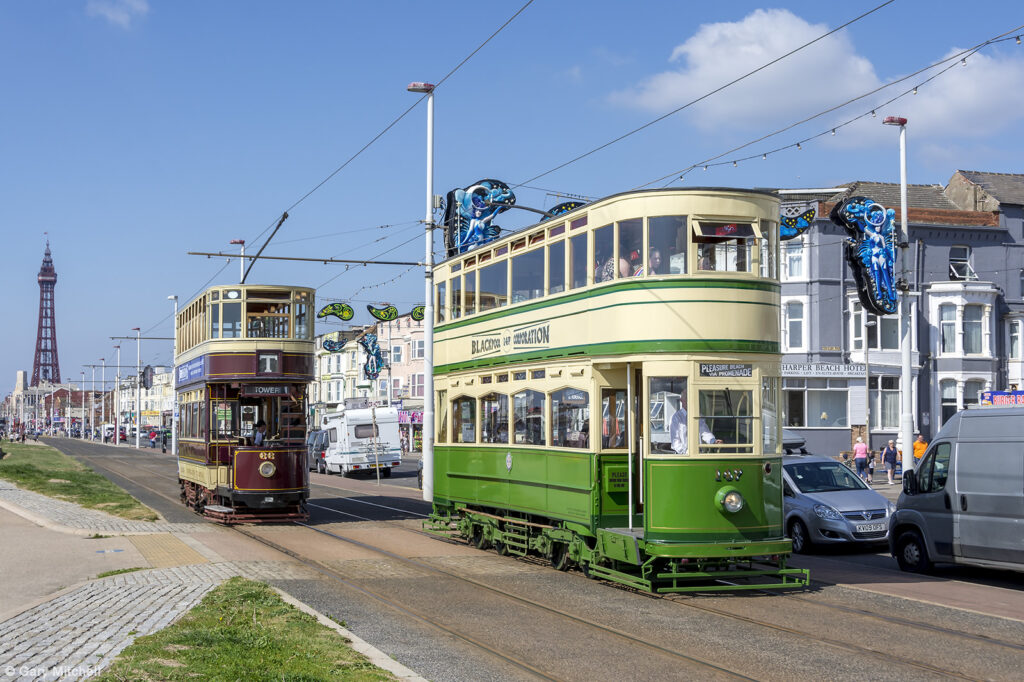Blackpool Heritage Tram parade