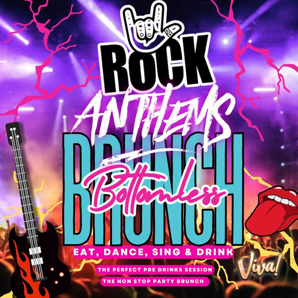 Rock Anthems Bottomless Brunch Show Tickets in Blackpool